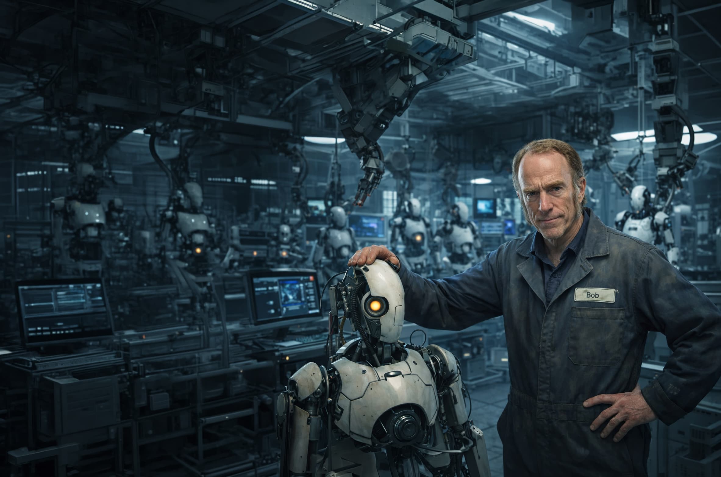 Bob's robot repair workshop